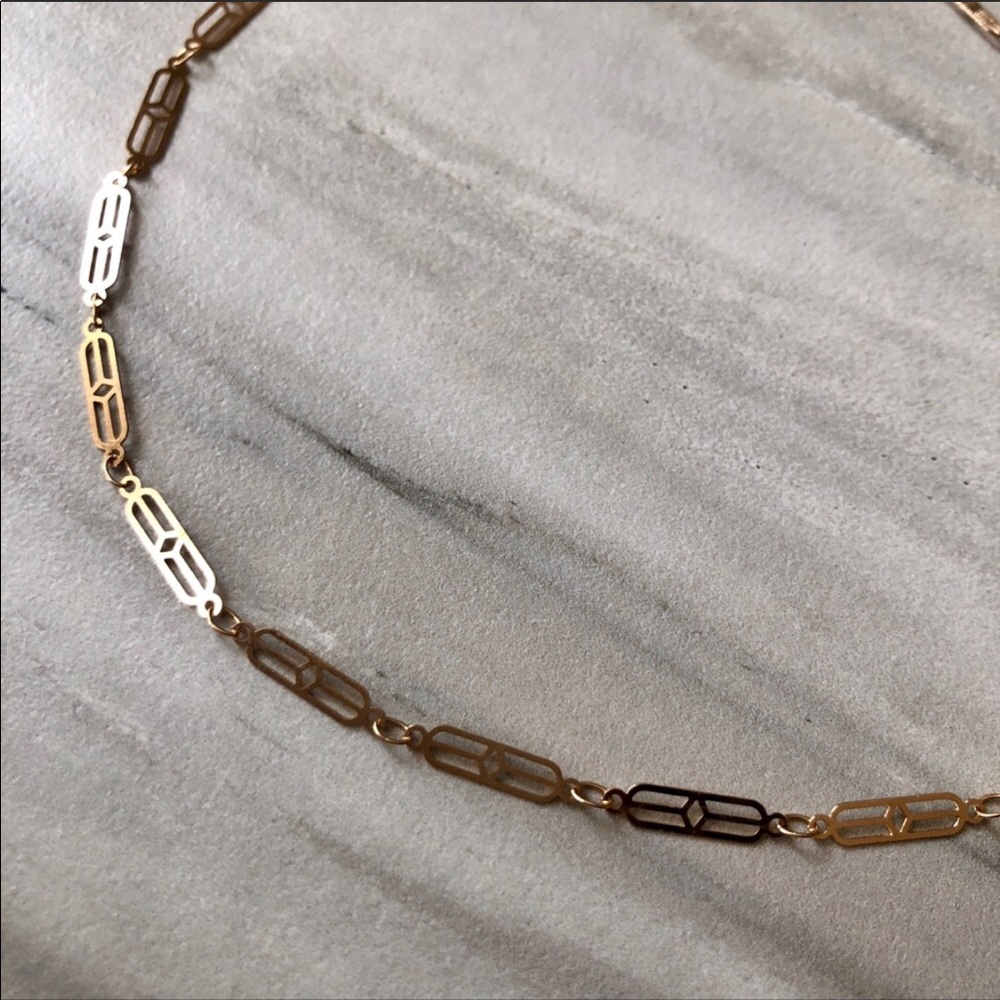 14K Champagne Gold Boho Necklace